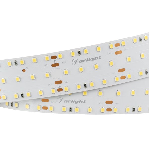 Светодиодная лента Arlight 25W/m 280LED/m 2835SMD теплый белый 2,5M 023403(2)