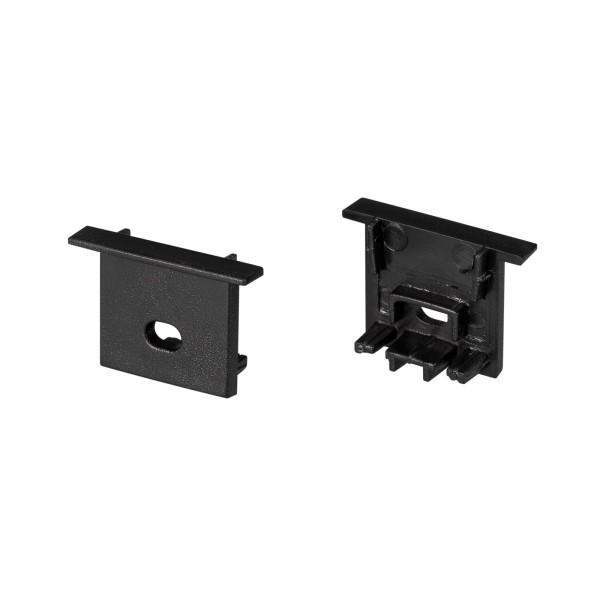 Набор заглушек Arlight SL-Comfort-1716-F Black c отверстием 031775 Набор заглушек Arlight SL-Comfort-1716-F Black c отверстием 031775