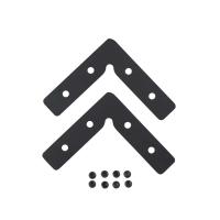 Комплект соединителей Crystal Lux верхних для встраиваемого магнитного трека в натяжной ПВХ потолок 2 шт. CLT 0.223 07