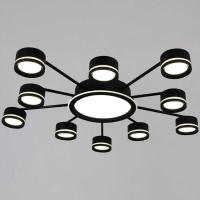 Потолочная люстра Reluce 20590-0.3-5+5+1 Black