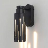 Уличный настенный светодиодный cветильник Elektrostandard Streak (35197/W) 3000K черный a072054