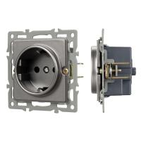 Механизм электрической розетки SCT-GP-MEU-PL-GR (250V, 16A) Arlight 043741