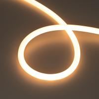 Светодиодная лента герметичная MOONLIGHT-TOP-S-M560-D13mm 24V Warm2300 (13 W/m, IP65, 5m, wire x1, трос) Arlight 043814