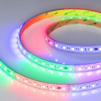 Светодиодная влагозащищенная лента Arlight 15W/m 60Led/m 5060SMD разноцветная 5M DMX-PS-B60-15mm 24V RGB-PX6 037090