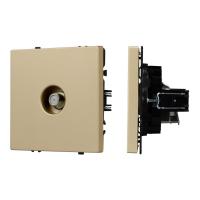 Механизм спутниковой розетки SCT-NOBE-MST1-SFPL-GD (SAT) Arlight 054298