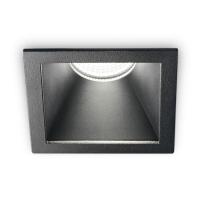 Встраиваемый светодиодный светильник Ideal Lux Game Square Bk Bk 192383 Встраиваемый светодиодный светильник Ideal Lux Game Square Bk Bk 192383