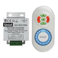 Контроллер для управления яркостью одноцветных светодиодов Uniel ULC-R22-Dim White 05947 Контроллер для управления яркостью одноцветных светодиодов Uniel ULC-R22-Dim White 05947