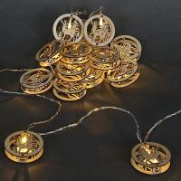 Cветодиодная гирлянда Sneha Олень 230V теплый белый статичный A-416