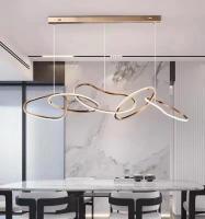 Люстра подвесная Alfa Light F0424-03 1200mm gold