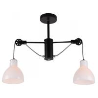 Потолочная люстра IMEX MD.1230-2-S BK+CH