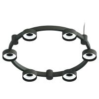 Корпус подвесной люстры Ambrella light DIY Spot Techno Ring SBK черный песок C9232 Корпус подвесной люстры Ambrella light DIY Spot Techno Ring SBK черный песок C9232