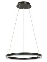 Люстра подвесная Alfa Light F3924-53 black 35W Φ40*H12 0