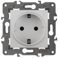 Розетка ЭРА Elegance 2P E Schuko со шторками 16A 250V 14-2102-01 Б0034272 Розетка ЭРА Elegance 2P E Schuko со шторками 16A 250V 14-2102-01 Б0034272