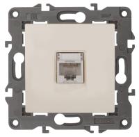 Розетка информационная RJ45 ЭРА Elegance 14-3107-02 Б0034303 Розетка информационная RJ45 ЭРА Elegance 14-3107-02 Б0034303