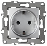 Розетка ЭРА 12 2P E Schuko со шторками 16A 250V 12-2102-03 Б0014689 Розетка ЭРА 12 2P E Schuko со шторками 16A 250V 12-2102-03 Б0014689