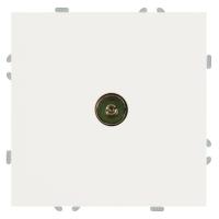 Розетка телевизионная TV Stekker Эмили белый фарфор RST00-5108-01 49875