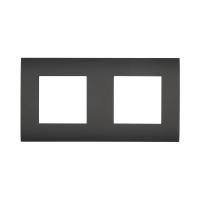 Рамка LK Studio 2-постовая (черный бархат) LK45 854208-1