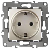 Розетка ЭРА 12 2P E Schuko со шторками 16A 250V 12-2102-04 Б0014690 Розетка ЭРА 12 2P E Schuko со шторками 16A 250V 12-2102-04 Б0014690