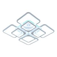 Потолочная светодиодная люстра Reluce 11005-0.3-4+4RGB WH(RGB)