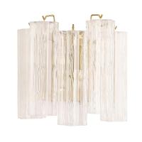 Настенный светильник Crystal Lux Rose AP2 Brass