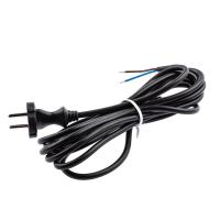 Шнур сетевой с вилкой ЭРА UX-2x0,75-5m-B 5м ПВС 2x0,75мм2 черный Б0048687 Шнур сетевой с вилкой ЭРА UX-2x0,75-5m-B 5м ПВС 2x0,75мм2 черный Б0048687