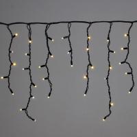 Cветодиодная гирлянда Sneha бахрома 230V теплый белый мерцающий A-520 LED WW/W FLASH