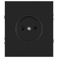 Розетка ЭРА Arktik 16-2106-05 без заземления 2P 16А-250В антрацит Б0071677