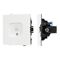 Механизм компьютерной розетки SCT-TENDO-MPC1-SFPL-WH (RJ-45, CAT6) Arlight 054594