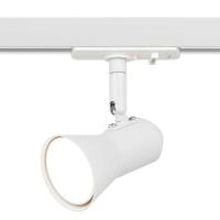 Трековый светильник однофазный ЭРА Taper TR37-GU10 WH Б0053303