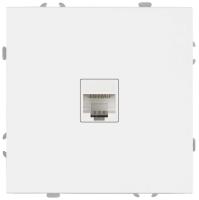 Розетка ЭРА Galaxy 15-3107-08 информационная RJ45 IP20 белый матовый Б0070750