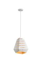 Светильник подвесной Alfa Light F3524-41 White+Gold E27*1