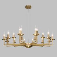 Подвесная люстра Eurosvet Cariso 60150/18 латунь