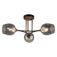 Потолочная люстра IMEX MD.4882-3-S COFFEE+FGD