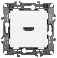 Розетка ЭРА Серия 12 12-3114-01М HDMI белый матовый Б0065724