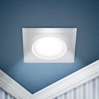 Светильник встраиваемый декоративный ЭРА DK104 WH под лампу MR16 GU5.3 белый Б0058391