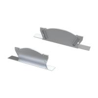 Набор заглушек Arlight ALM-ARC-Double серая с отверстием 026795 Набор заглушек Arlight ALM-ARC-Double серая с отверстием 026795