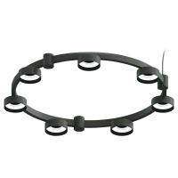 Корпус подвесной люстры Ambrella light DIY Spot Techno Ring SBK черный песок C9238 Корпус подвесной люстры Ambrella light DIY Spot Techno Ring SBK черный песок C9238