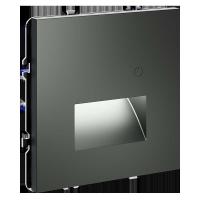 Подсветка светодиодная встраиваемая Voltum S70 с датчиком, (титан) VLS070706