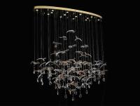 Люстра NEWPORT 8220/140 С oval gold polished