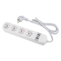 Умный сетевой фильтр Uniel P-GCL4-1,8 A201/UC/WF WHITE