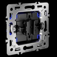 Механизм выключателя одноклавишного 10А S70 Voltum VLS0101M