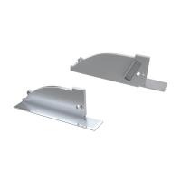 Набор заглушек Arlight ALM-ARC-Side серая правая с отверстием 026792 Набор заглушек Arlight ALM-ARC-Side серая правая с отверстием 026792