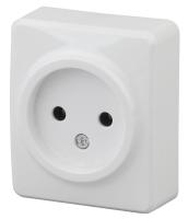Розетка ЭРА Эксперт 2P 16A 250V 11-2201-01 Б0031551 Розетка ЭРА Эксперт 2P 16A 250V 11-2201-01 Б0031551