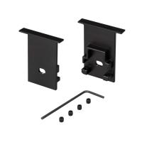 Набор заглушек Arlight SL-Comfort-2542-F Black c отверстием 031783