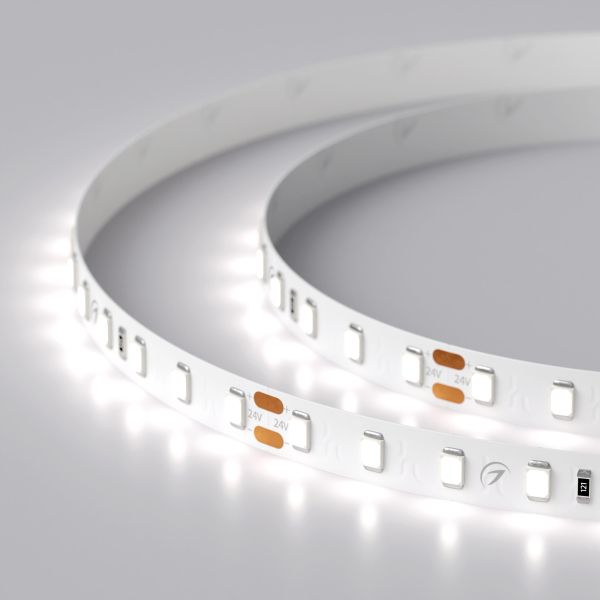 Светодиодная лента Arlight 10W/m 98LED/m 2835SMD холодный белый 5M 019913(2)