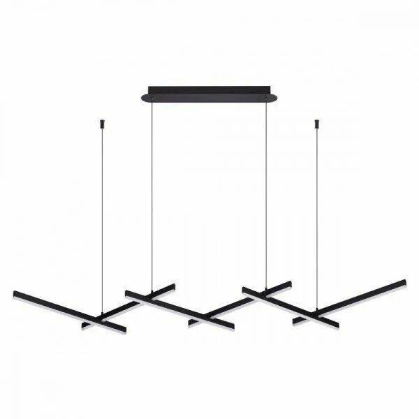 Люстра подвесная Alfa Light F3924-46 black 50W 120*33*H 120