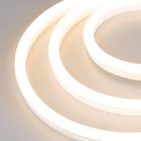 Светодиодная лента герметичная Arlight WAVE-SIDE-A120-12x25mm 230V Warm3000 (12 W/m, IP67, 50m, wire x2) 051933
