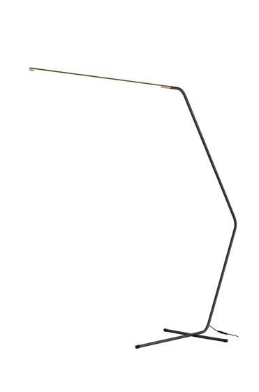 Торшер Alfa Light F3924-36 black+gol d 18W 145*50*1 50