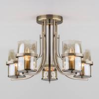 Потолочная люстра Eurosvet 60085/5 античная бронза