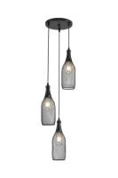 Люстра подвесная Alfa Light F3524-32 Black E27*3